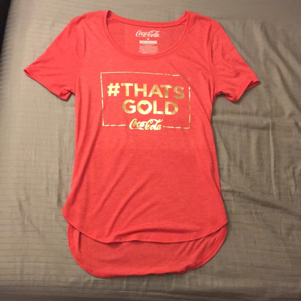 Red Short Sleeve Top